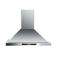 GOLDEN VANTAGE 30" Wall Mount Stainless Steel Range Hood With Remote GVW30-B02