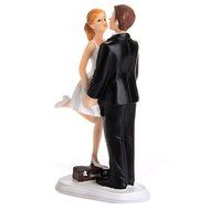 GSPORT Wedding Cake Toppers Bride and Groom Resin Dolls Wedding Decoration 20 pieces Design (K) N41