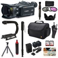 Canon XA30 HD Professional Video Camcorder + Action Kit with XGrip and HandGrip Handles + Bag + Extra Battery N2