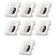 Acoustic Audio CS-IW530 In Wall Speakers 3 Way Home Theater 1750 Watt 7 Speaker Set CS-IW530-7S