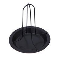 Non-Stick Upright Vertical Chicken Roasting Poultry BBQ Roaster Tray Rack Bowl Pan Baking Dish N3