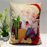 Pillow Cover,Haoricu Vintage Christmas Decor Sofa Bed Home Pillow Case Cushion Cover (7) N6