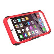 2 iPhone 6S/6 Plus Case, HLCT TWIN PACK Rugged Shock Proof Dual-Layer Case with Built-In Kickstand for iPhone... N3