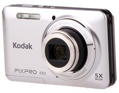 Kodak FZ53-BL Point and Shoot Digital Camera with 2.7&quot; LCD, Blue N10
