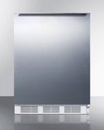 Summit BI540SSHH 24&quot; Compact All Refrigerator with 5.1 Cu. Ft. Capacity Dual Evaporator Cooling Cycle Defrost...