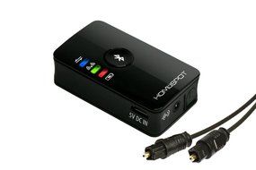 HomeSpot MultiLink Bluetooth Audio Receiver Dongle, Connect to 2 Mobile Devices At Once USB 2.5A