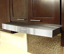 KOBE Range Hoods RAX2142SQB-1 3-Speed 750 CFM Stainless Steel Brillia Under Cabinet Range Hood, 42" N7
