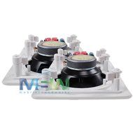 PBX (PowerBass) Home Audio MC-6.5W 6-1/2" M-Series Integra Cinema 2-Way In-Wall Speakers N3