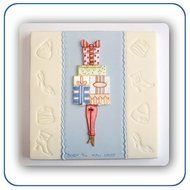 Patchwork Cutters - Stacked Parcels - Sugarcraft Cutter N2