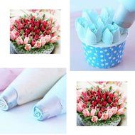 62 Piece Stainless Steel Flower Russian Icing Piping Nozzles Tips N5