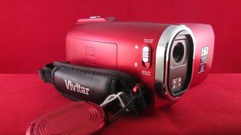 Vivitar DVR 840XHD 8.1 Megapixels High Definition Digital Video Camcorder with 5x Optical, 4x Digital Zoom and...