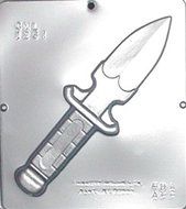 Hunting Knife Chocolate Candy Mold 1261