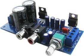 Yeeco 2-channel dual AC 9-12V TDA2030A digital amplifier board OCL18Wx2 Digital audio Stereo power amp