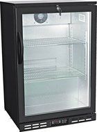 24" Single Door Glass Back Bar Beverage Cooler ( Free Shipping )