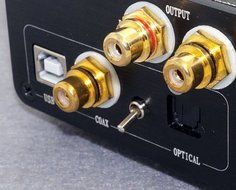 Gowe&reg; Finished ES9023 GTE7022 192K 24bit USB DAC Coaxial Fiber DAC 110V or 220V by Gowe