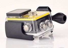 ANNG Sports Action Camera H9 Ultra 4K with wifi underwater Waterproof CAM 170 degree View Angle （yellow） N3