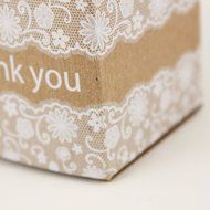 Made in USA - 2 Inch Cube Favor Box (2&quot;x2&quot;x2&quot; 100 Boxes) Wedding Favor, Birthday Favor, Baby Shower Favor, Bridal... N24