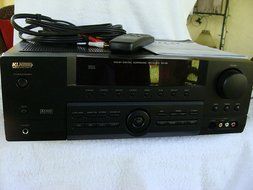 KLH R5100 Surround Sound Receiver w/ Manual, Remote &amp; Cable N8