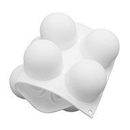 8-Cavity Round Pillow Design Silicone Mousse Cake Mould Cake Mold Silicone Flexible For Mousse Cake Breads Cornbread... N5