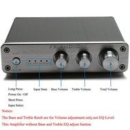Baitaihem 2.1 Channel Audio Amp Class D 2x50W+100W Subwoofer Home HiFi Amplifier With Bluetooth Input N2