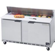 Beverage-Air Commercial Refrigeration 60 Sandwich Prep Table Spe60-16