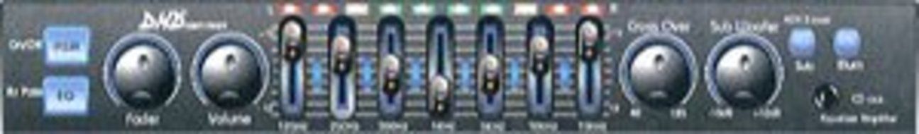 DHD NTX-6201 7 BAND PASSIVE GRAPHIC EQUALIZER