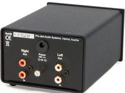 Pro-Ject Audio - Phono Box DS+ MM/MC Phono Preamplifier - Black by Pro-Ject N2