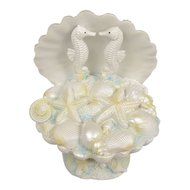 Treasures of the Sea Ocean Themed Wedding Cake Topper or Table Centerpieces