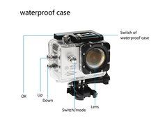 B-Noble 2.0 inch WIFI Full HD Sports Camera 30m Waterproof Action DV Camcorder 170 degree Wide Angle Wi-Fi connection... N2