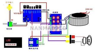 L20SE 2SA1943 2SC5200 Dual Assembled Amplifier 350W + 350W 4ohm AMP Board N2