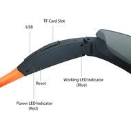 Fund 1080P 8MP 120 Degree Wide Angle HD Camera Glasses Video Recording Sport Sunglasses DVR Eyewear Support 32GB... N8