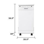 Kenmore 14652 18" Portable Dishwasher - White (NEW MODEL) N2