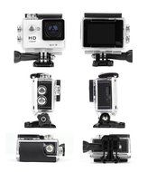 eXuby X1000 White Action Camera With LARGE 2" Inch Display, WIDE 170&deg; Angle Lens, WiFi And Full HD 1080P (12MP...