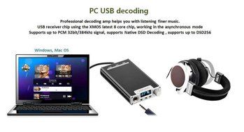 Headphone Amplifier, Owill&reg; [Xduoo XD-05] Audio AMP DAC Headphone Amplifier Support Native DSD Decoding 32bit/...