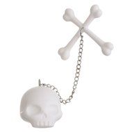 YSTD&reg; Silicone Skull Tea Infuser Loose Tea Leaf Strainer Herbal Spice Filter Diffuser N3