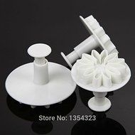 2016 hot sale kitchen 47 pcs Sugarcraft Cake Decorating Fondant Icing Plunger Tools cookie Mold Mould FULI N2