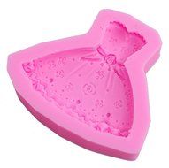 GogoForward Wedding Dress Fondant Mold Silicone Cake Decorating Craft N3