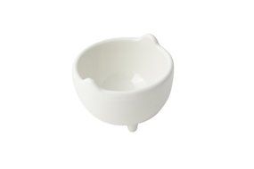 Bon Chef 9003 Aluminum Butter Ramekin, 3 oz Capacity, 2-3/4" Diameter x 1-1/2" Height, Sandstone White (Pack of...