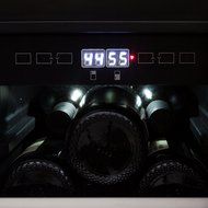 Whynter BWR-401DS Elite 40-Bottle Seamless Stainless Steel Door Dual Zone Built-in Wine Refrigerator