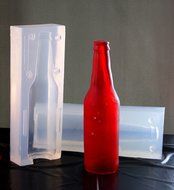 Food Grade Full Size Beer Bottle Silicone Mold