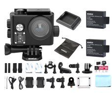 WiMiUS 4K 16MP Wifi Sports Action Camera Ultra HD Waterproof 1080P DV Camcorder 170 Degree Wide Angle Video Camera...