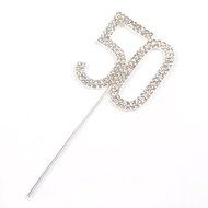 KLOUD City@ Crystal Rhinestone Bling Silver Wedding Love Cake Top Topper (Word &quot;Love&quot;) N2