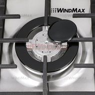 Ships From CA, USA WindMax&reg; 34" Stainless Steel 6 Burner Built In Stoves NG LPG Gas Cooktops Cooker