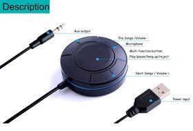 Bluetooth Receiver And Transmitter,VRunow Wireless Bluetooth 3.5mm Stereo CSR Bluetooth Audio Music Streaming...