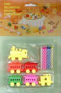 Choo Choo Train Cake Toppers - Cake Decorations