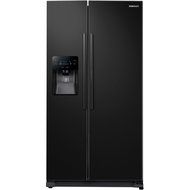 Samsung RH25H5611BC 24.7 Cu. Ft. Black Side-By-Side Refrigerator - Energy Star