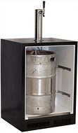 Marvel ML24BSS2RS Single Tap Built-In Beer Dispenser, 24", Stainless Steel N3