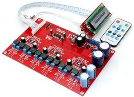 TPA3116D2 6 Channel HIFI Stereo Volume Amplifier amp Board w/LED + Remote Control