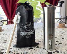 Simply Cafe Manual Coffee Grinder Premium Quality Best Coffee Grinder - Great Gift Ideas BONUS FREE Coffee Grinder... N4