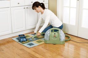 BISSELL 1400B Multi-Purpose Portable Carpet Cleaner, Green N6